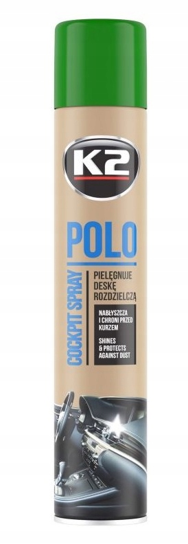 

K2 Polo Cockpit Plak Nabłyszcza Kokpit Sosna 750ml