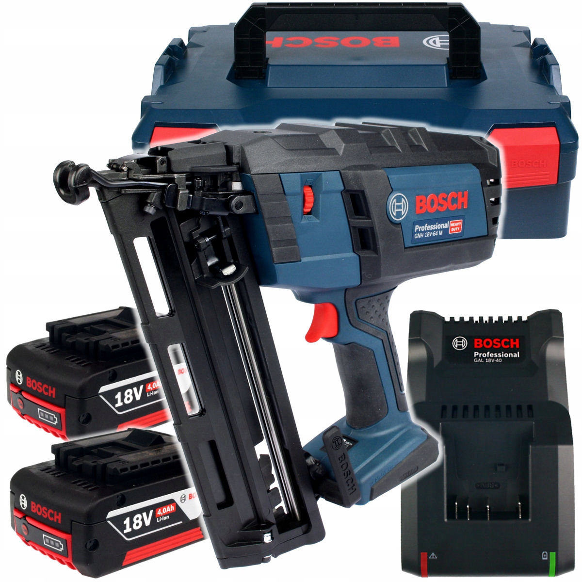 

Gwoździarka Gnh 18V-64 M Bosch L-boxx 2x4,0Ah