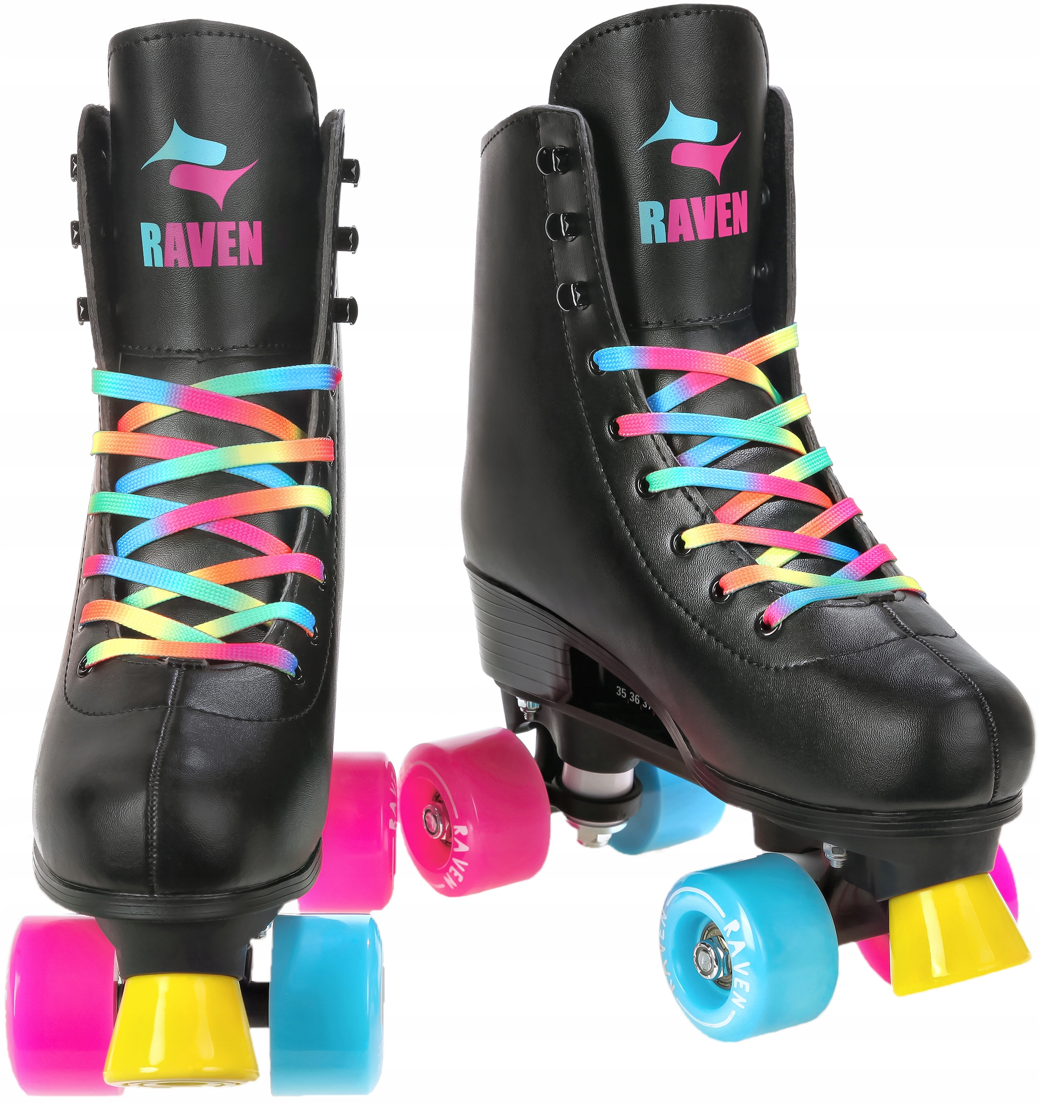 

Klasyczne Wrotki Regulowane Raven Iris Black 31-34