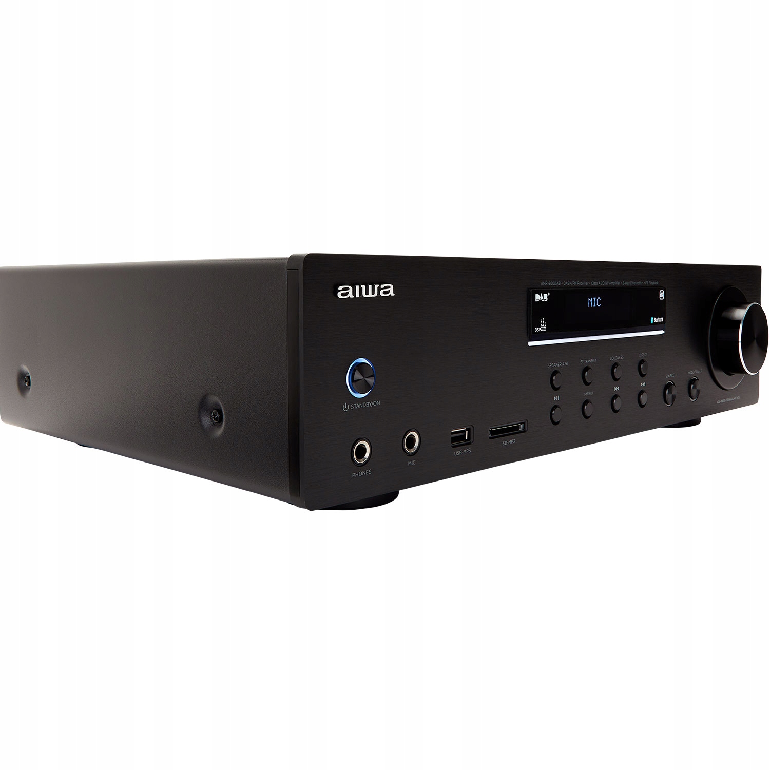 AMPLITUNER DAB+/FM STEREO AIWA AMR-200DAB/BK 200W System dźwięku inny