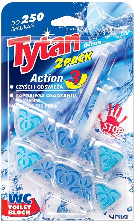 

Tytan Zawieszka Do Wc Action 3 Morska 2x40g