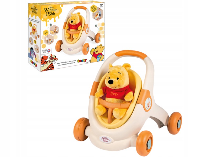 Pchacz dla dziecka Smoby Kubuś Puchatek 3w1 7600140700