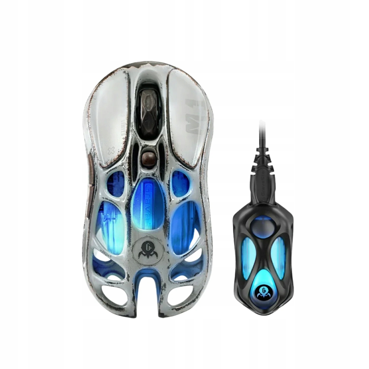 GravaStar Mercury M1 Pro Battle Worn Bezprzewodowa Myszka Gamingowa 2.4GHz