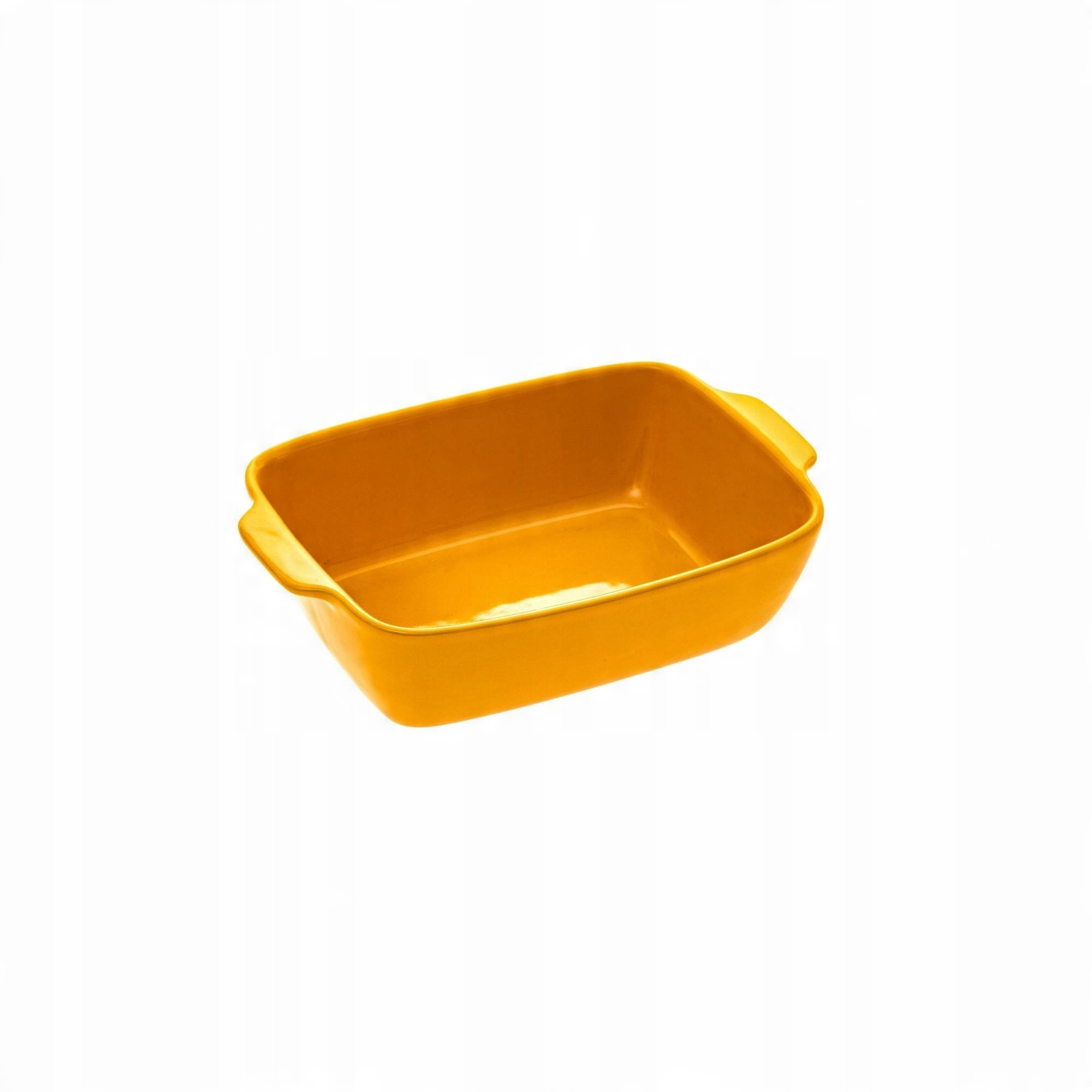 

Naczynie Do Zapiekania ceramiczne Żółte 25 x 16 cm