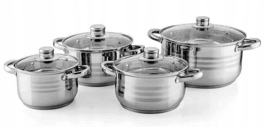 ZESTAW GARNKI 8el STAL NIERDZEWNA ANTER FLORINA EAN (GTIN) 5901832390572