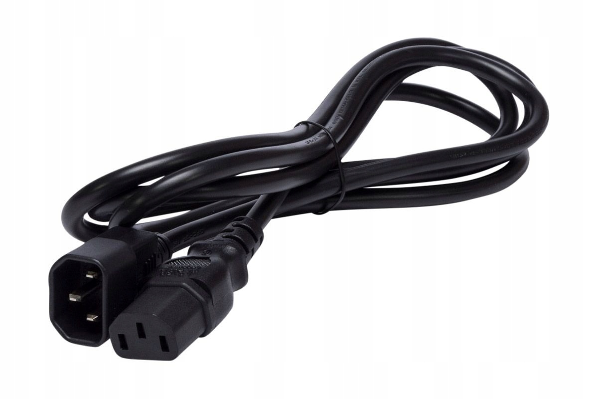 

Kabel Zasilający Do Monitora Iec C14/C13 1,8m