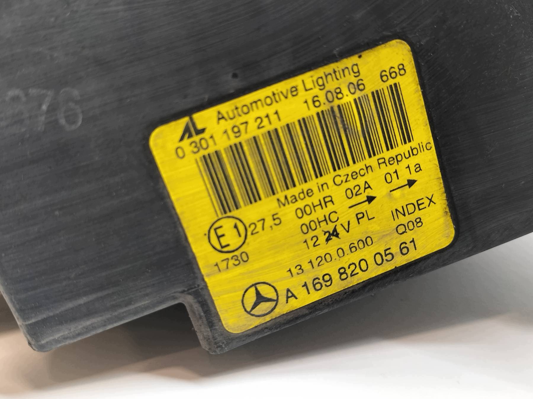 light front left EU A1698200561 Mercedes-Benz A-klasa II (2004-2012) W169