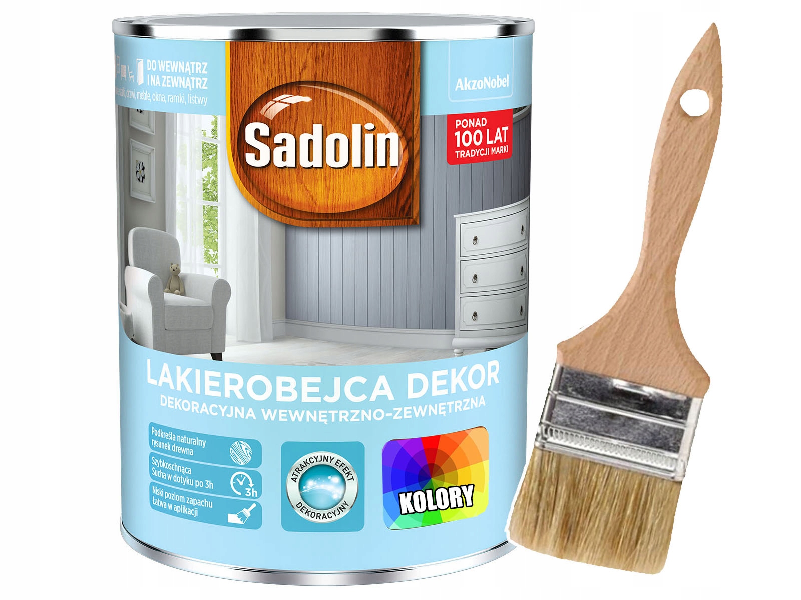 

Sadolin Lakierobejca Impregnat Dekor 2,5L