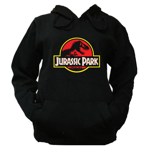 

140 Bluza Kaptur Jurassic Park Jurajski World Wzór