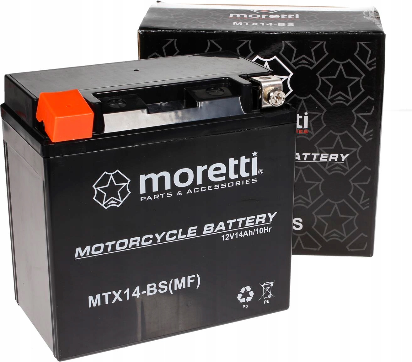 Акумуляторна батарея Moretti YTX14-BS / MTX14-BS