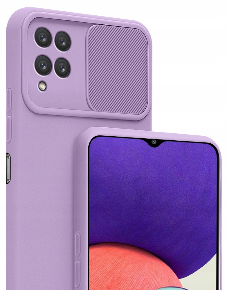 

Etui Silicone CamShield Szkło do Samsung A12 M12