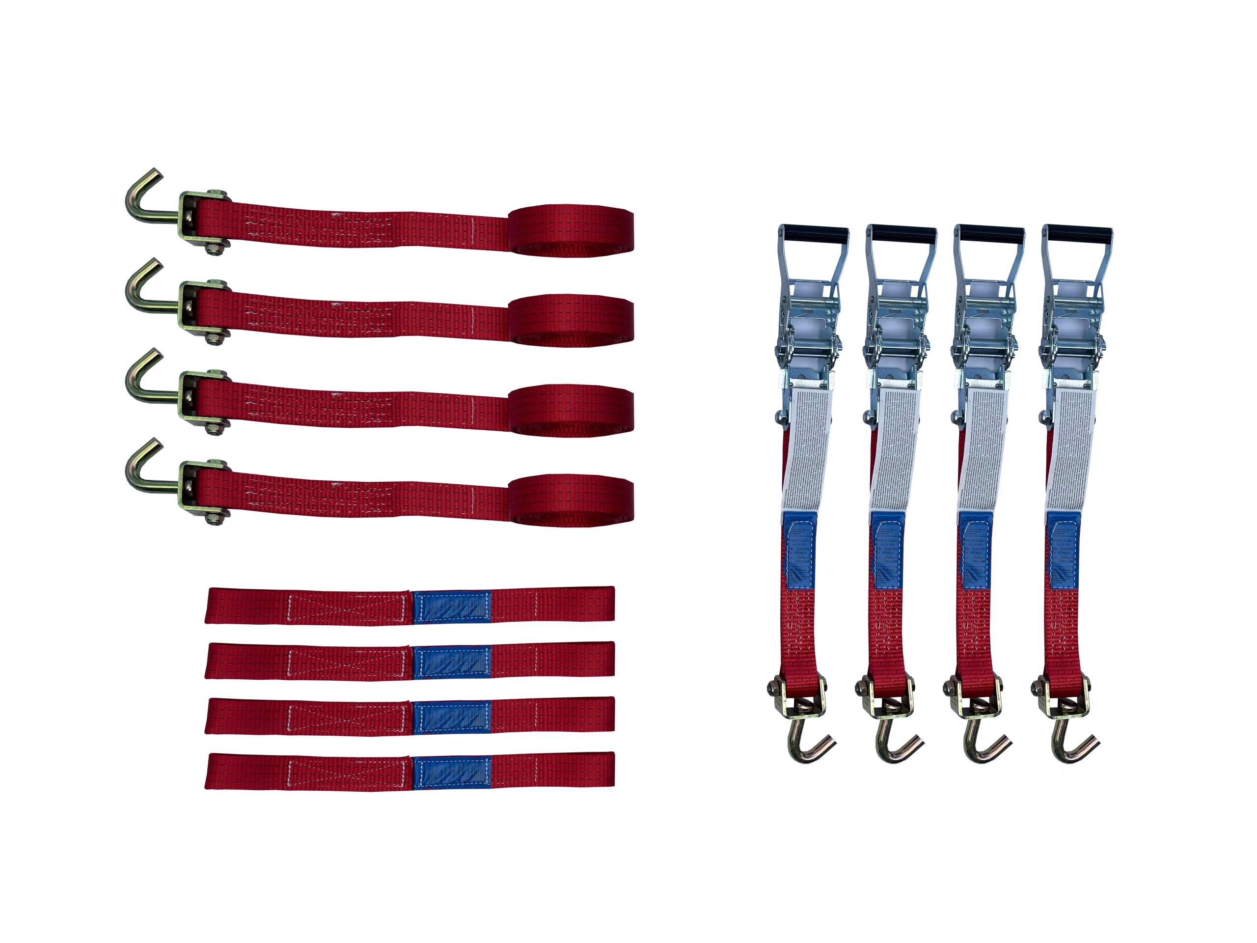 4 транспортные ремни 2pkt 3T поворотный ремень C4a7