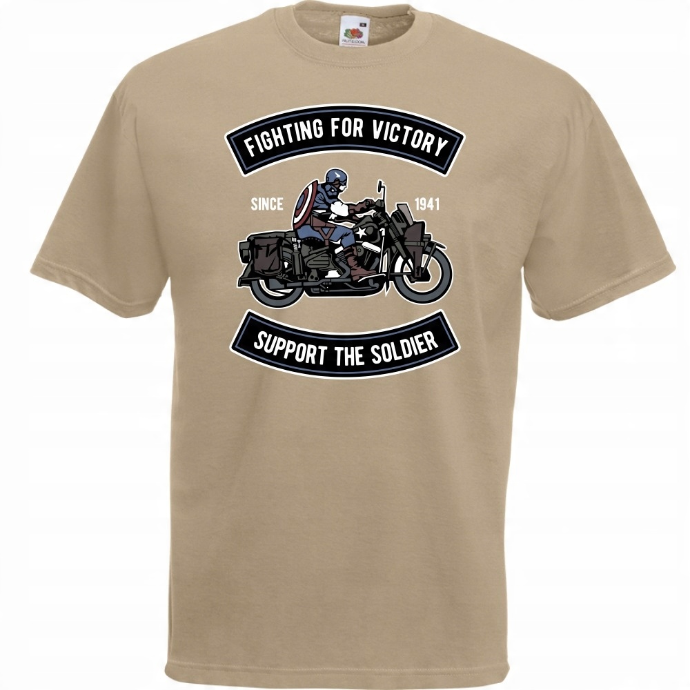 

Koszulka motor motocyklista wojsko M khaki
