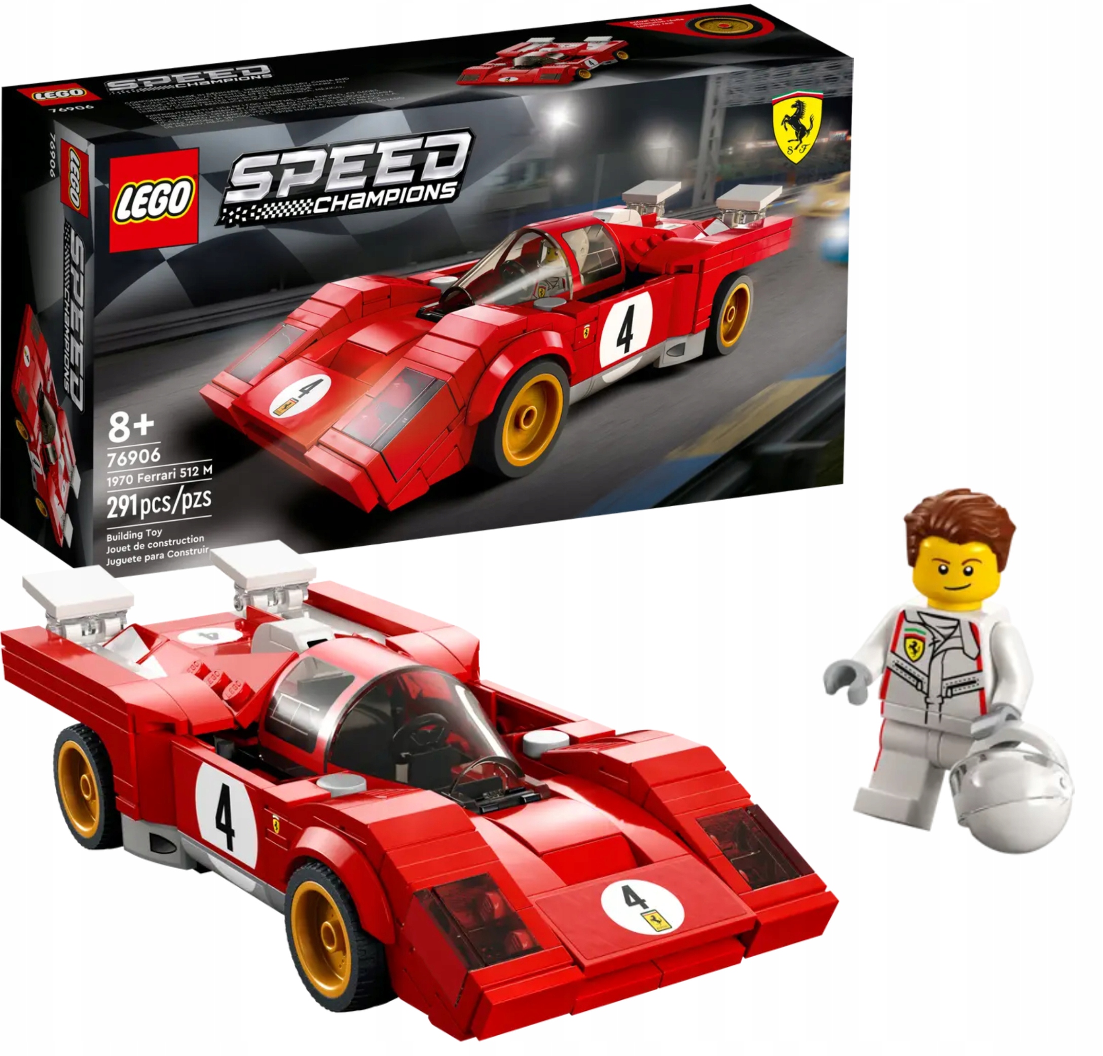 Lego Speed Champions 1970 Ferrari 512 M 76906