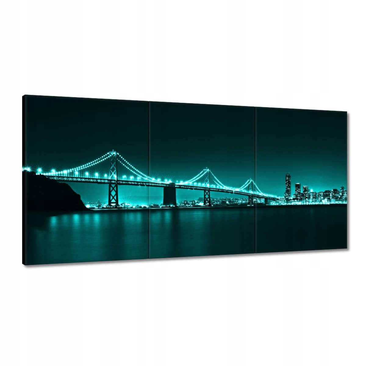 Obrazy 180x90 Tyrkysový pohľad Most