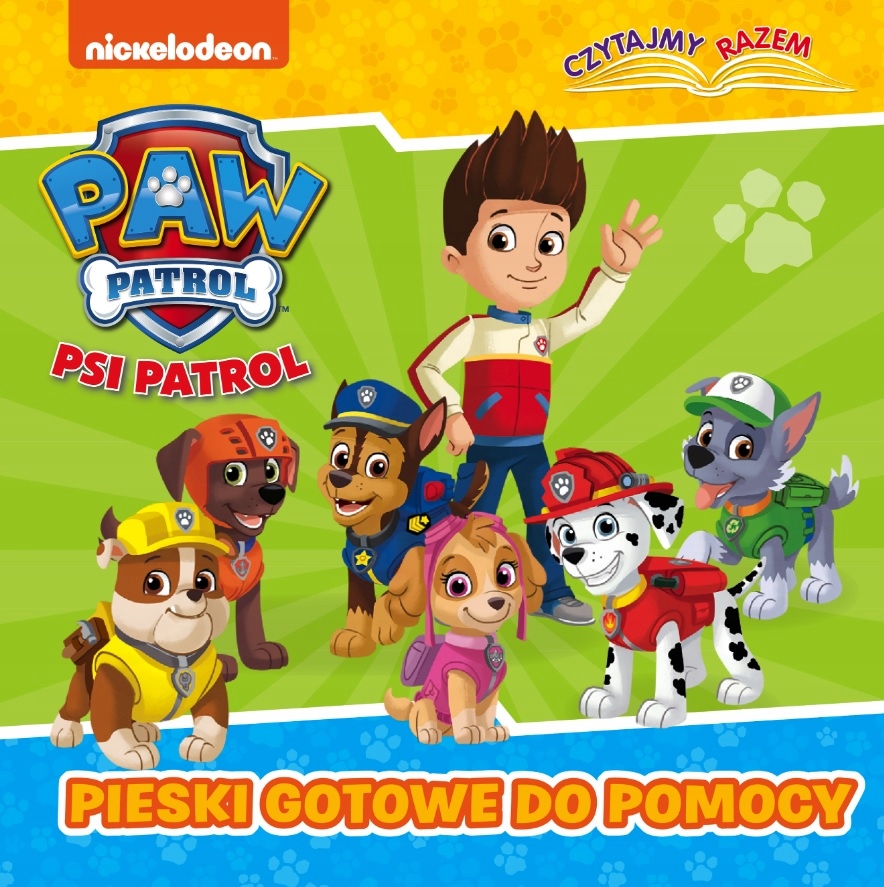 

Książka Psi Patrol Pieski gotowe Czytajmy razem