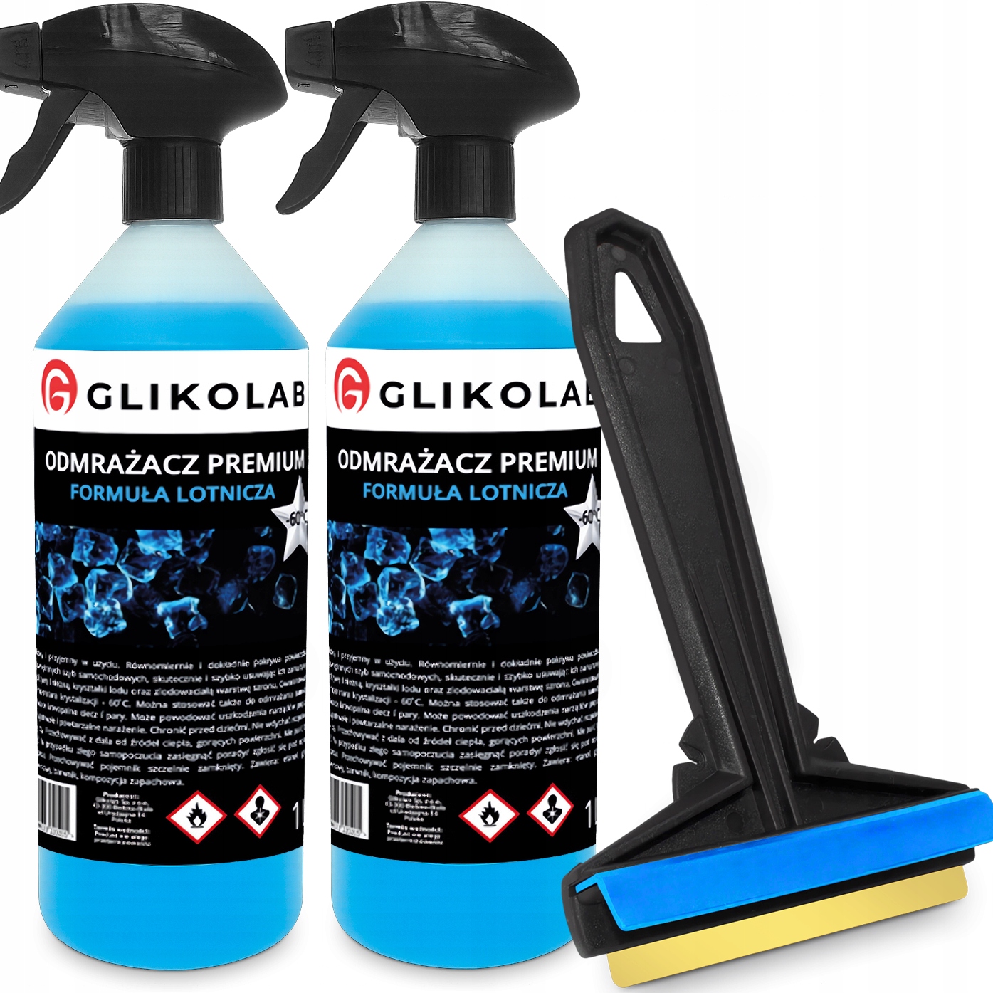 Skrobaczka Murska 575 +2X Odmrażacz Do Szyb -60°C Glikolab Formuła Lotnicza
