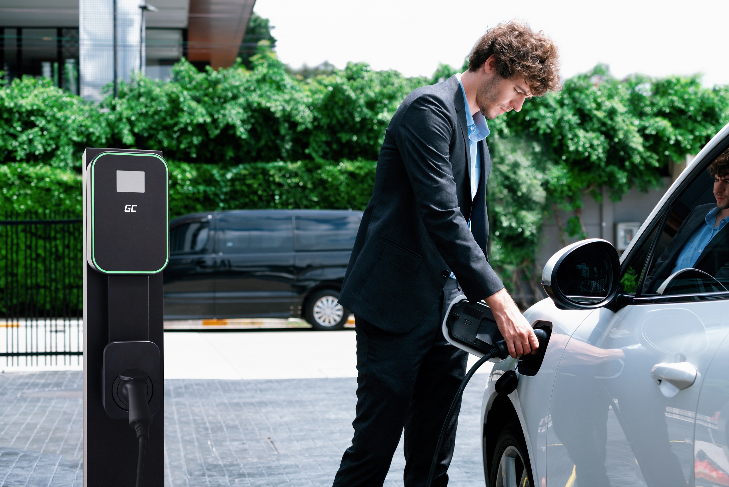 Ładowarka Green Cell Wallbox 22kW Typ2 EV + słupek EAN (GTIN) 5907813968211