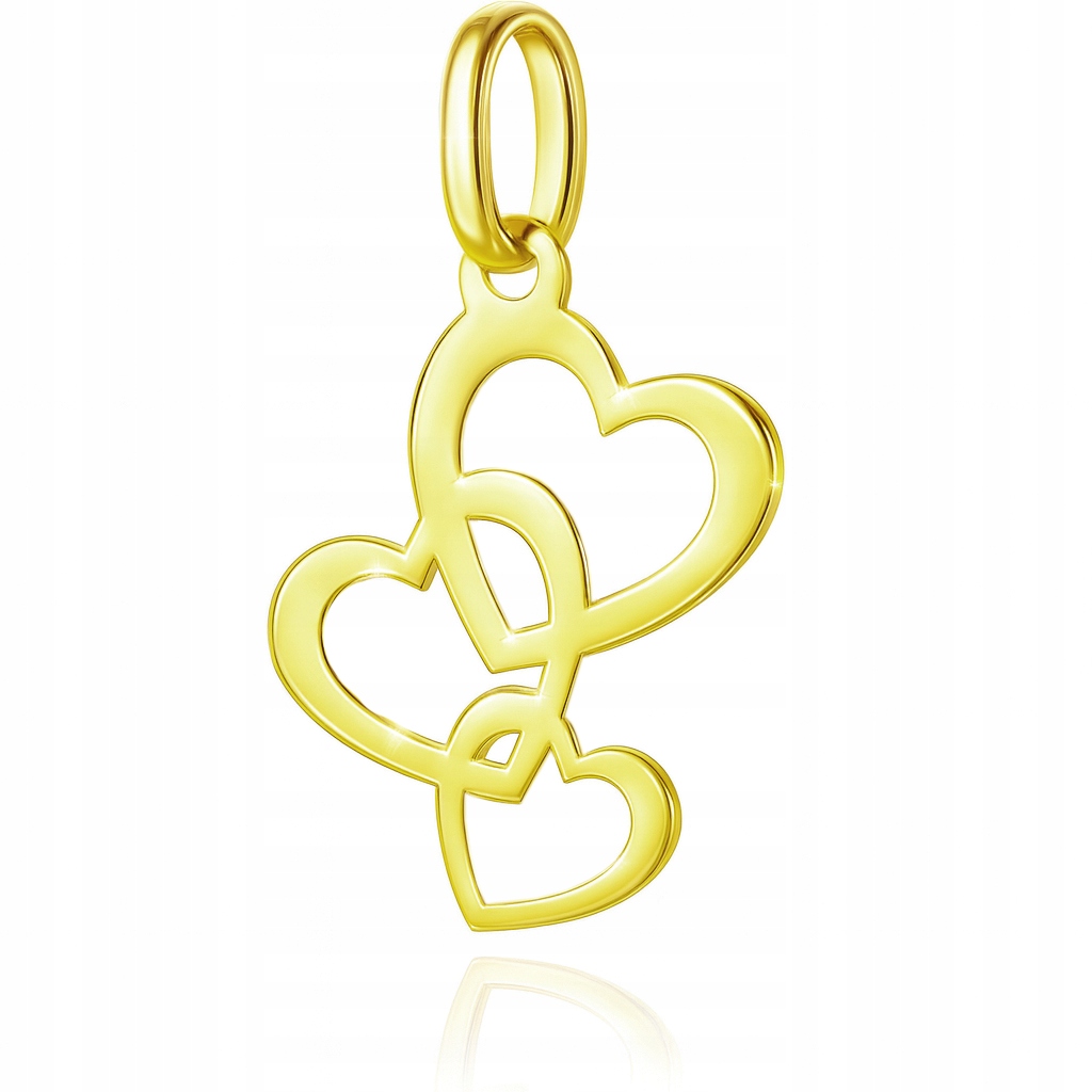 Zlatý přívěsek Srdce PR.585 srdce na řetízek