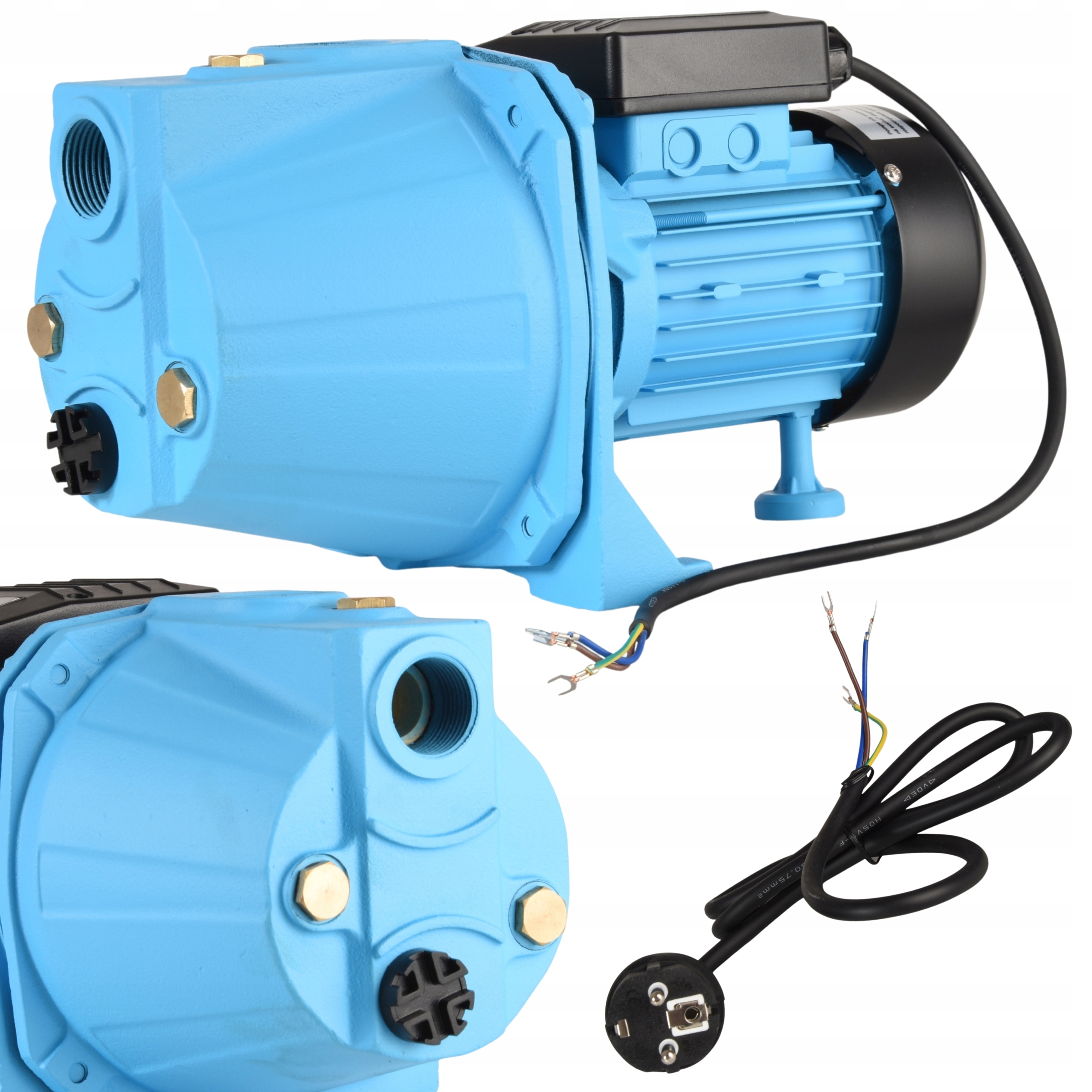 Hydroforová Pumpa na vodu Set do záhrady Sací výkon 500 W Účinná 2400 l/h Tichá
