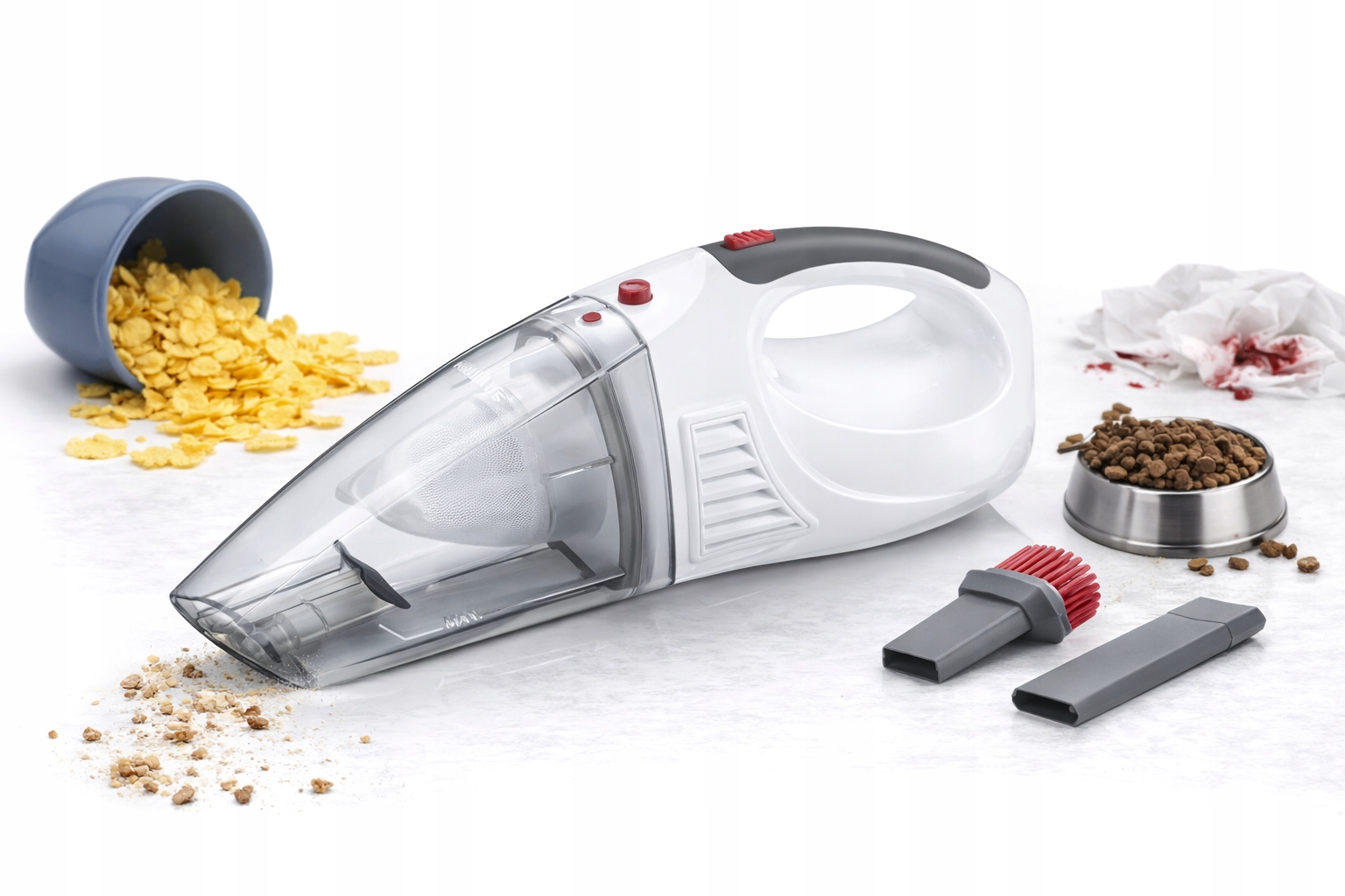 Severin Hv 7144 odkurzacz ręczny akumulatorowy ładowarka samochodowa 12V