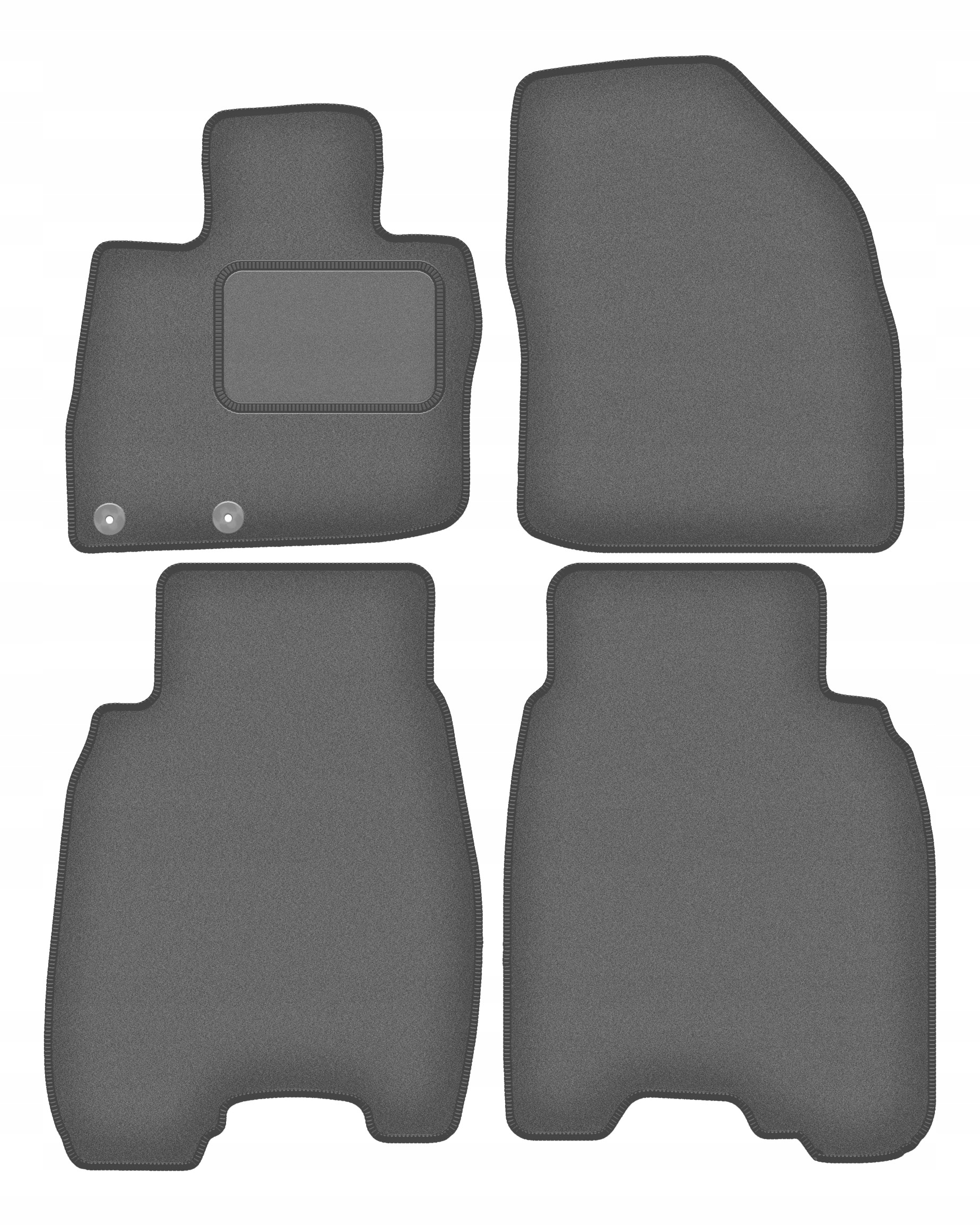 Automobilové velurové koberce pro Honda Civic VIII hatchback (2006-2012)