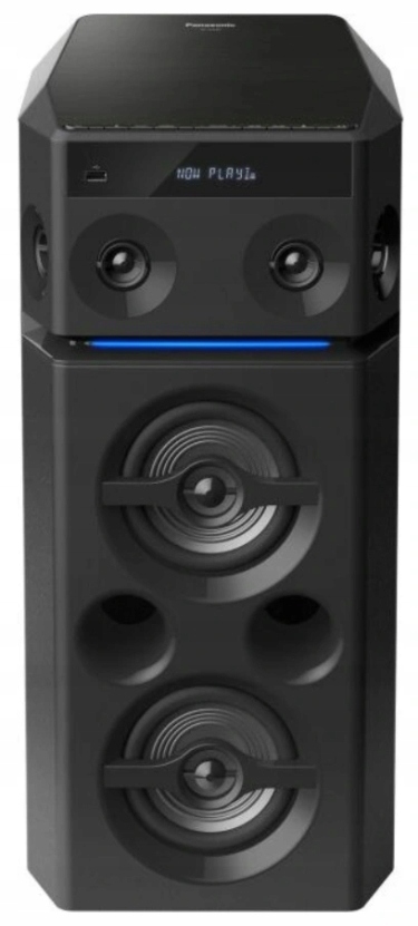 Портативный динамик Panasonic SC-UA30E-K черный 300 Вт