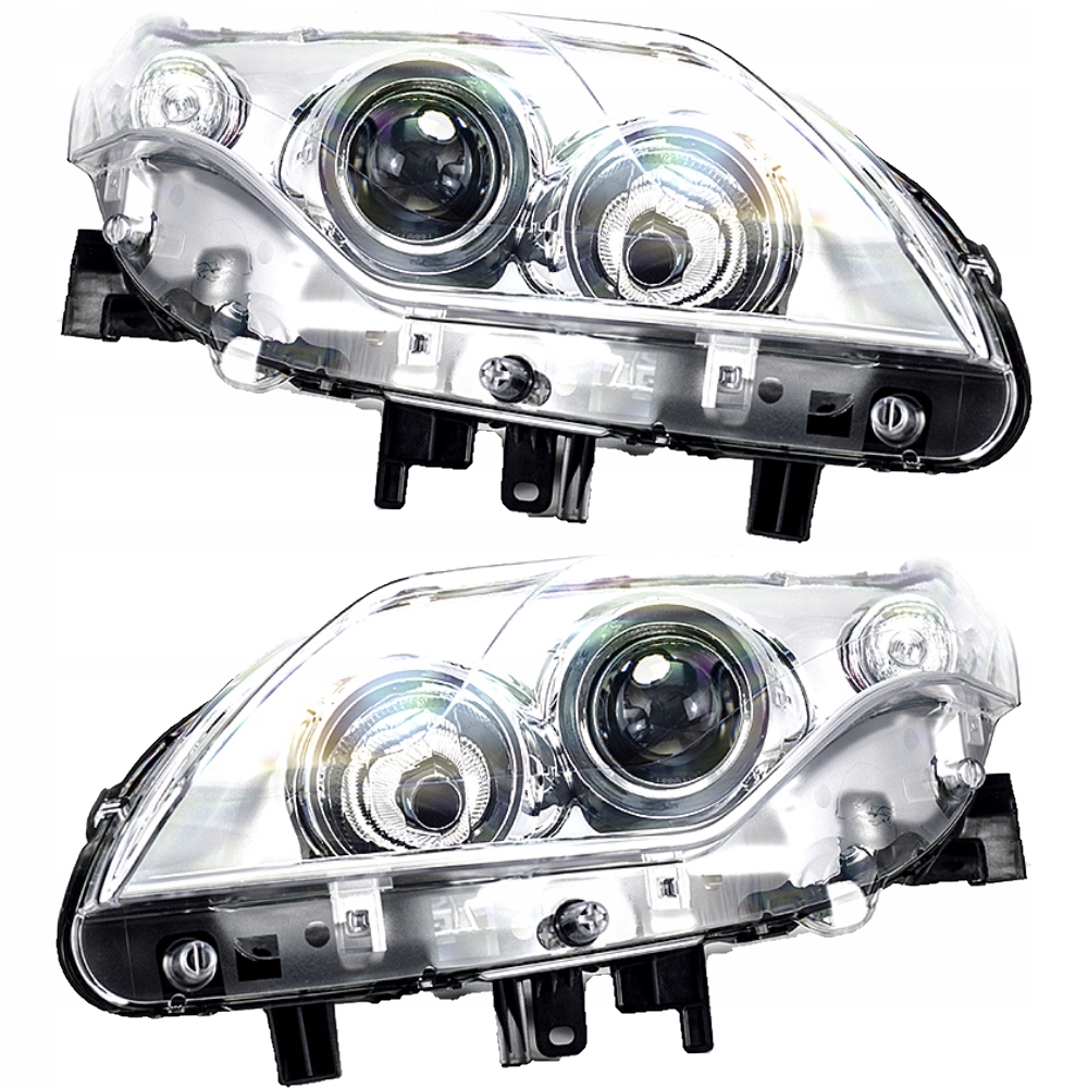 REFLEKTORY LAMPY PRZEDNIE RENAULT LAGUNA III 3 '07-'15 LEWA+PRAWA ZESTAW