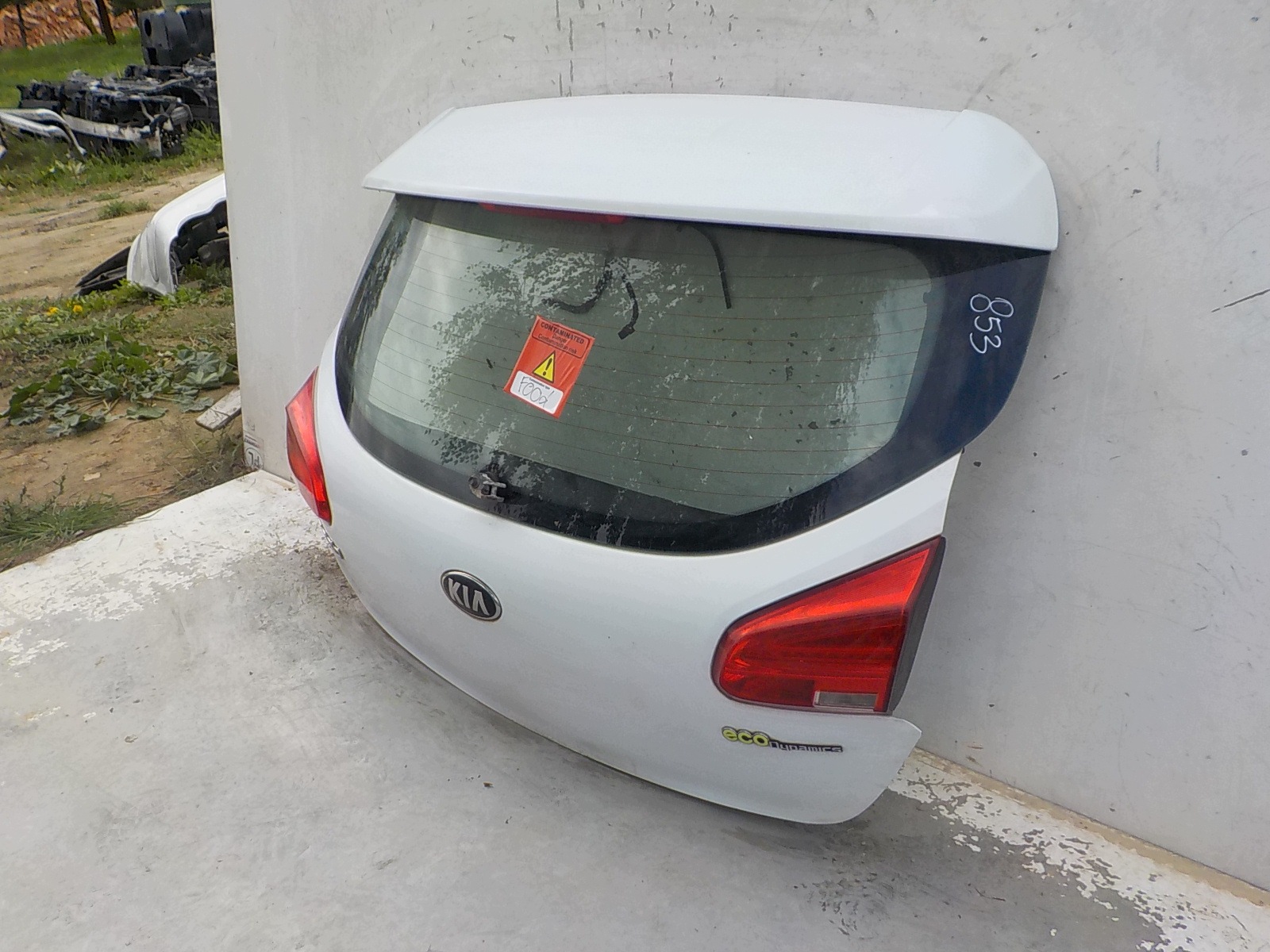 853 KIA CEED II HB 12-16 boot door rear