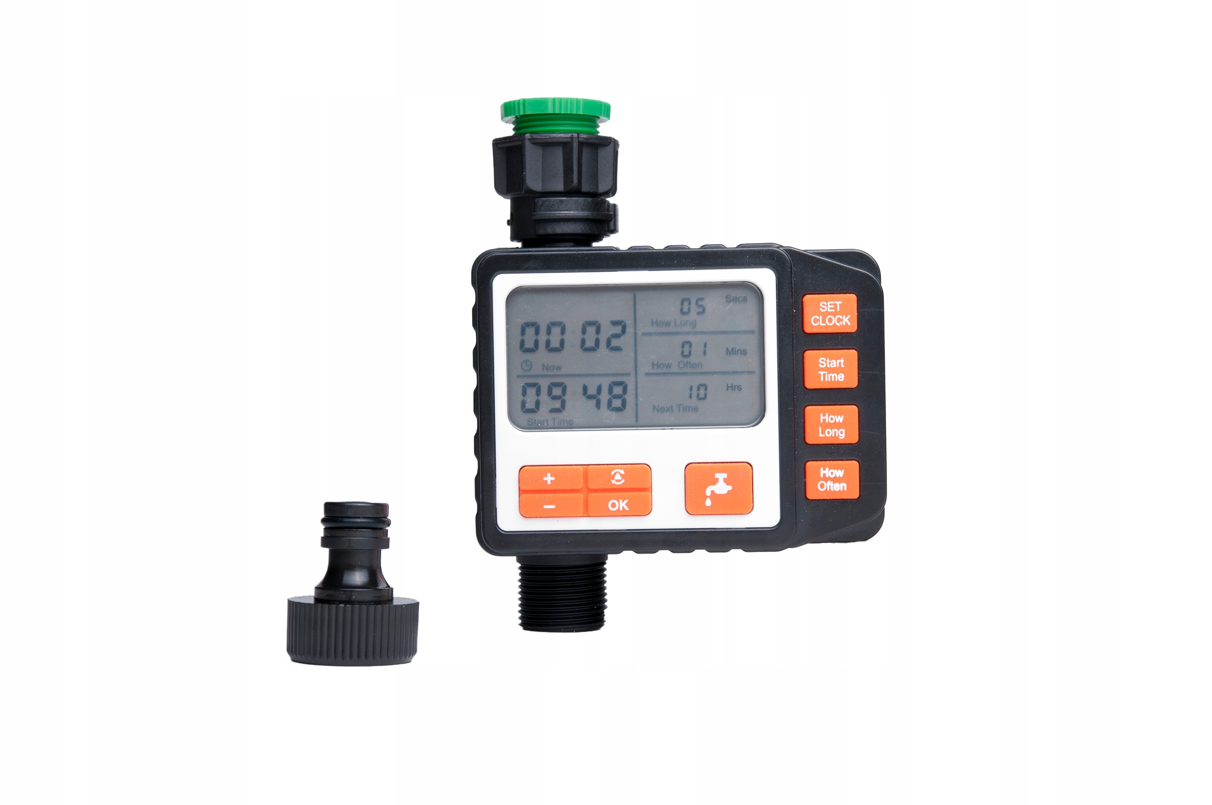 Hodiny digitální pro zavlažování Ovladač Programátor Zavlažování