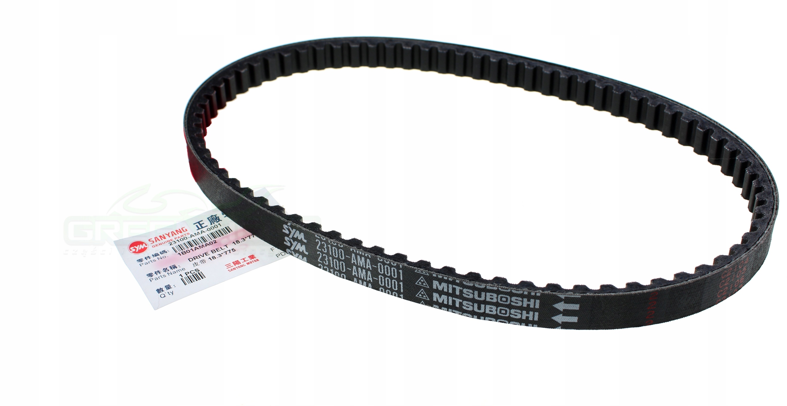 1B01AMA02 - ПРИВОДНИЙ РЕМІНЬ SYM FIDDLE II IV JET14 ORBIT III 50