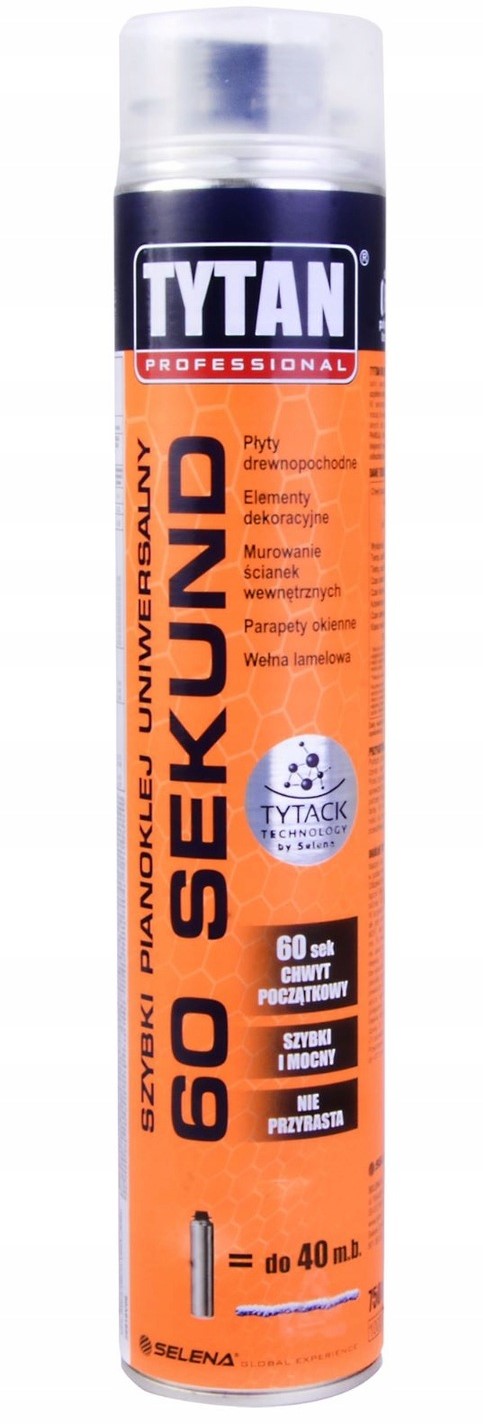 

Szybki Pianoklej Uniwersalny 60 Sekund 750ML Tytan