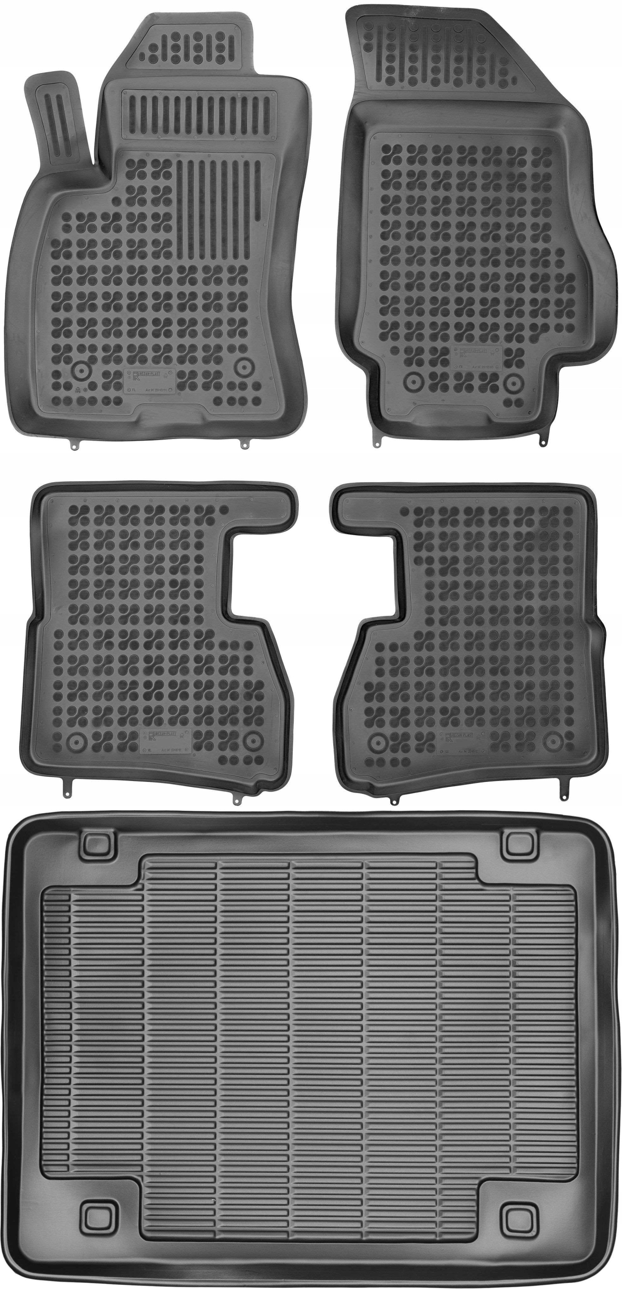 

Fiat Doblo II Van 2010-2020 Dywaniki i bagażnik