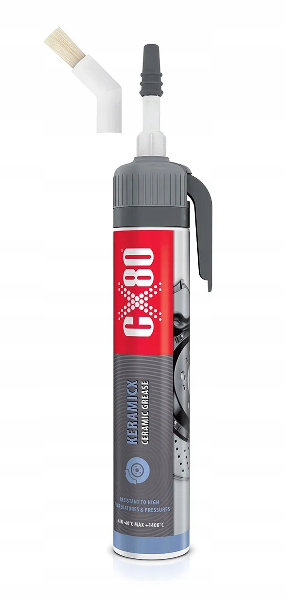 CX80 Smar Ceramiczny Keramicx wysokotemperaturowy pędzelek Aplikator 210g