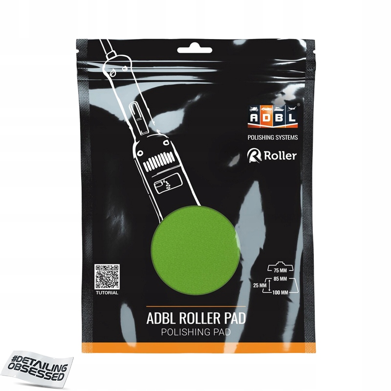 Adbl Roller Final Finish R pad polerski do wykończenia lakieru 75/100/25 mm