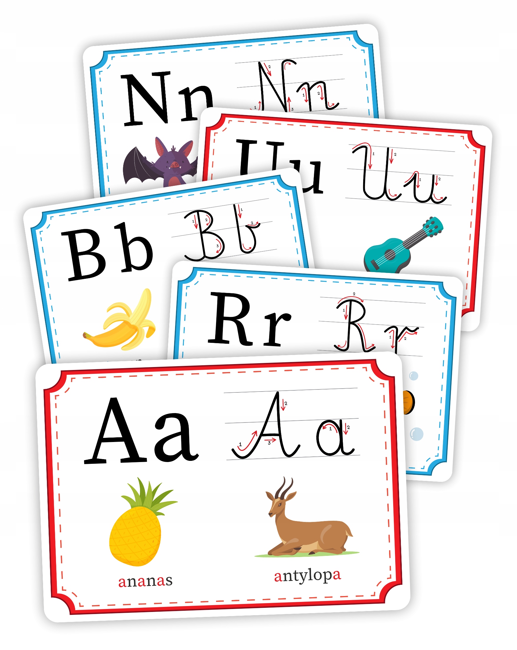

Plansze Edukacyjne -litery Spółgłoski I Samogłoski