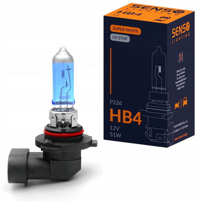 Żarówka Senso White HB4 12V 51W P22d