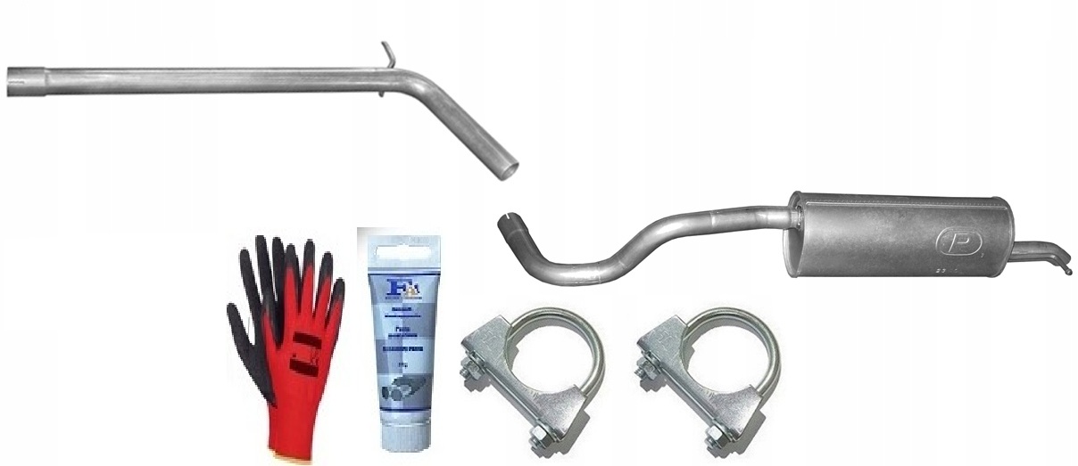 Škoda Rapid 1.4 TDi 1.6 TDi (2012-2019) Trubka Trubka Tlumič Výfuku bonus