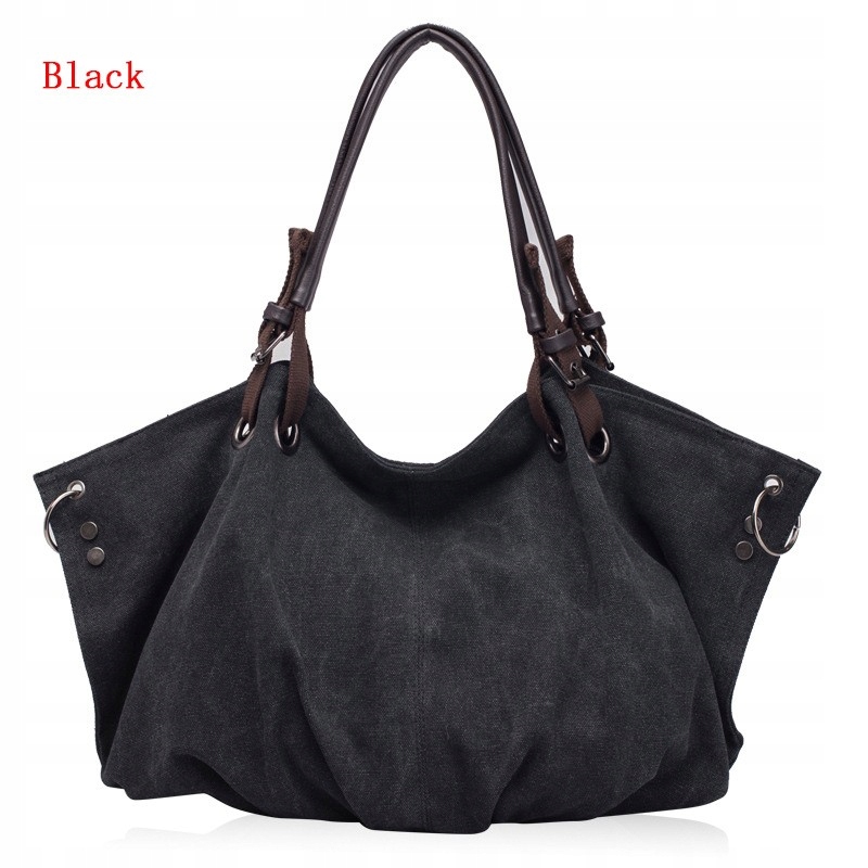 

Duża Torba A4 Torebka Damska Canvas Shopper X910