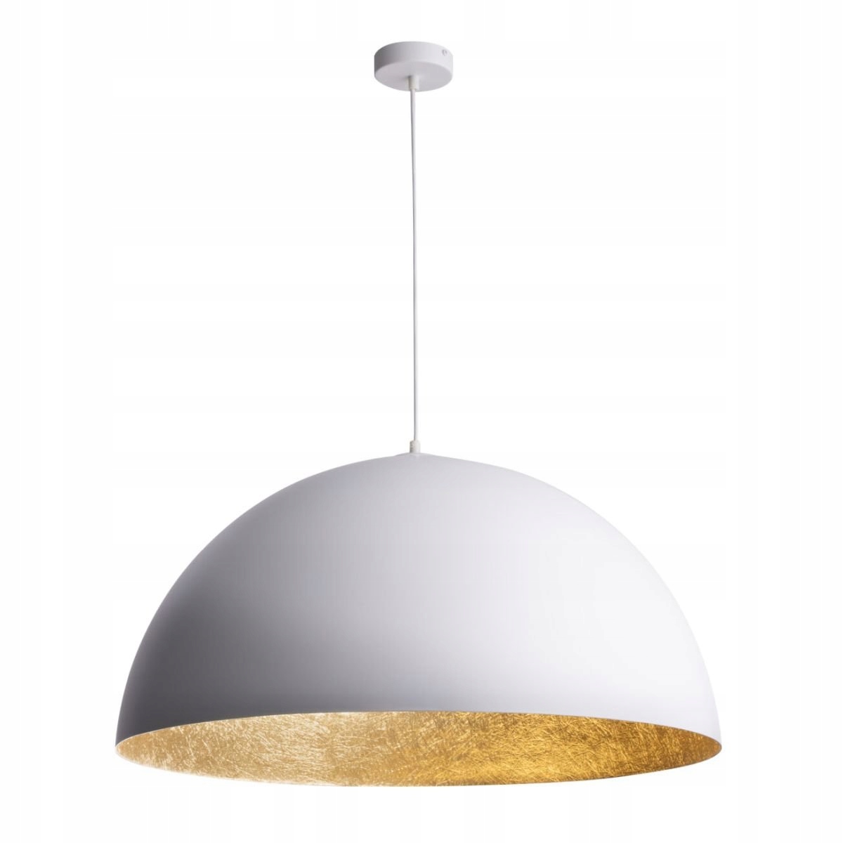 Bílá závěsná lampa ve tvaru kopule Sfera 35 30145 Sigma Lighting