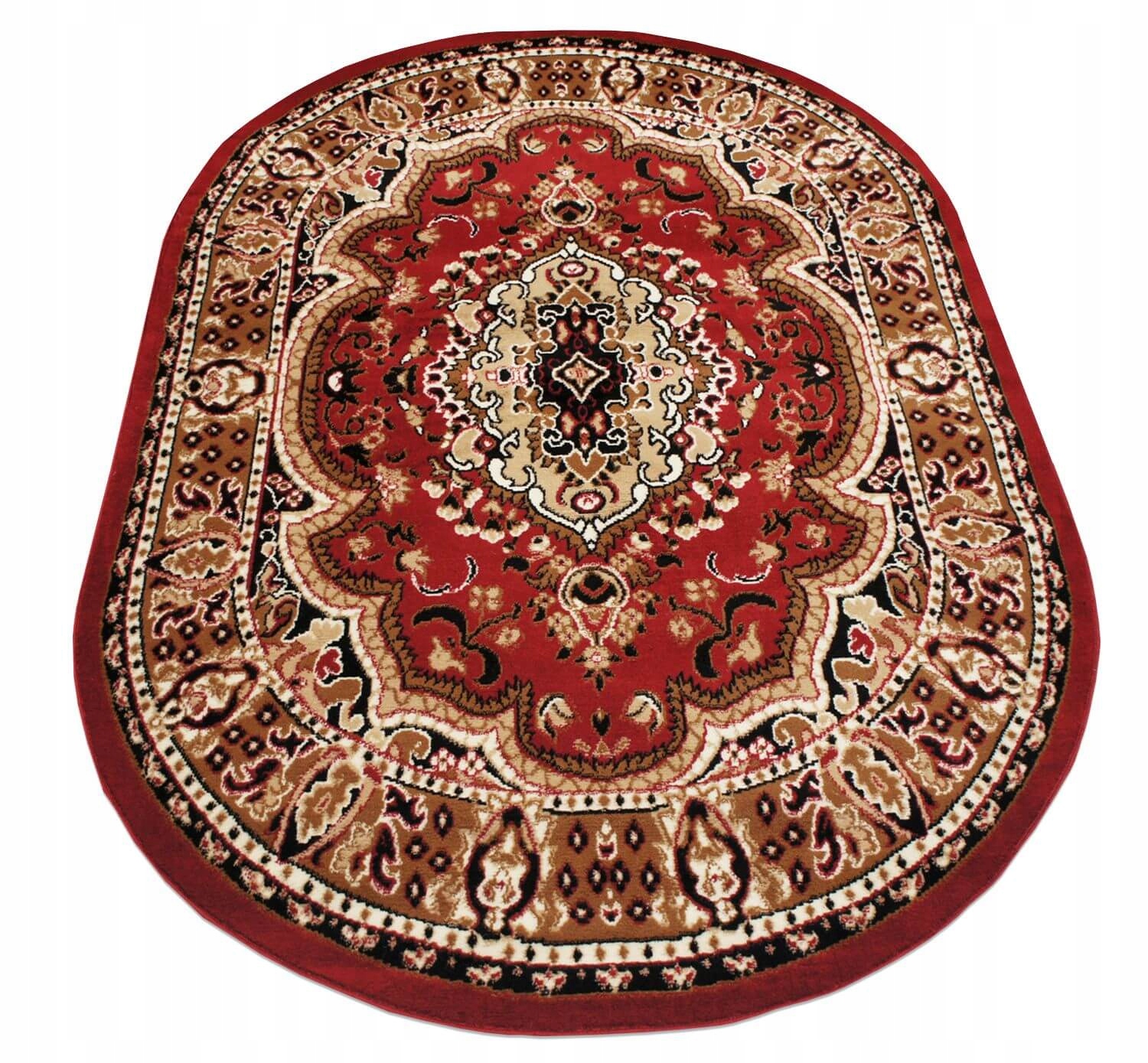 Koberec Turecký Klasický Oválný Červený Turecké Koberce Do Obývacího Pokoje 200X300