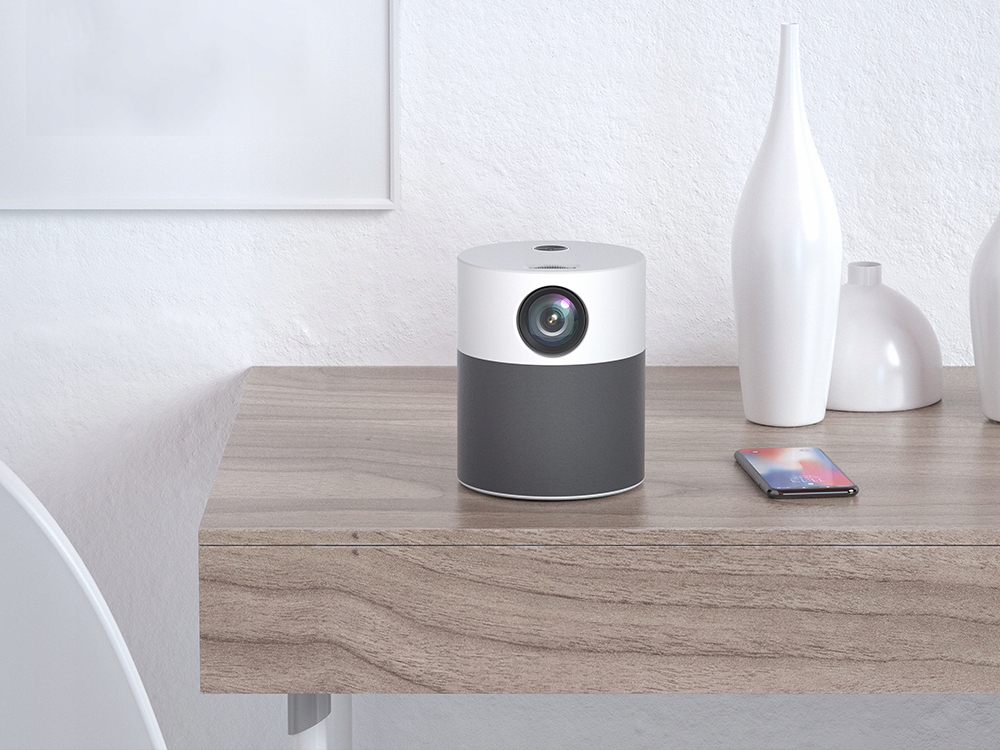 PROJEKTOR PRZENOŚNY RZUTNIK FILMOWY FULL HD Z TORBĄ WIFI BLUETOOTH ANDROID Żywotność lampy w trybie normalnym 50000 h