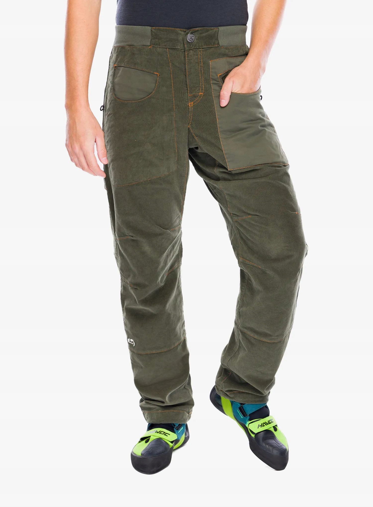 Lezecké kalhoty E9 Blat1 Vs junglegreen S