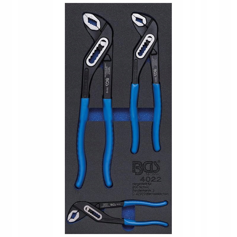 Vložka do zásuvky 1/3: kleště na odstraňování izolace 3 ks, Bgs 4022
