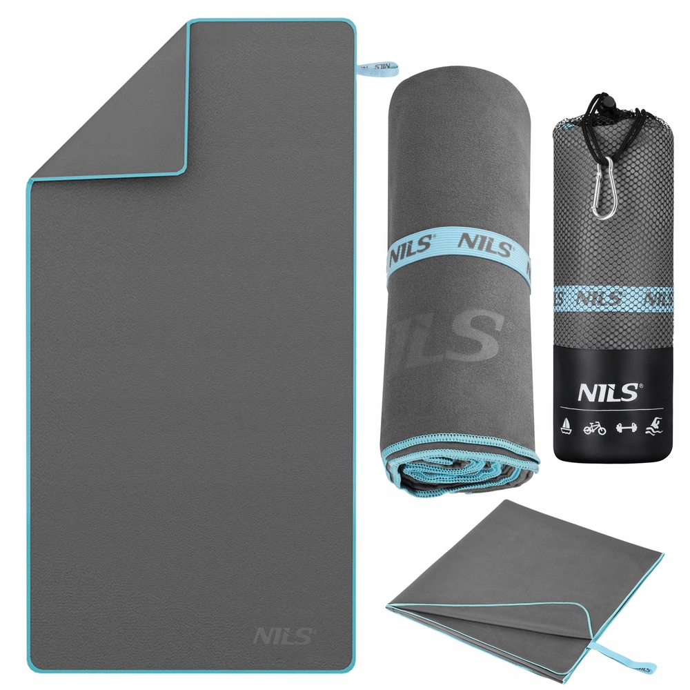 Ręcznik Szybkoschnący Sportowy Z Mikrofibry Na Siłownie Fitness 200x90 cm