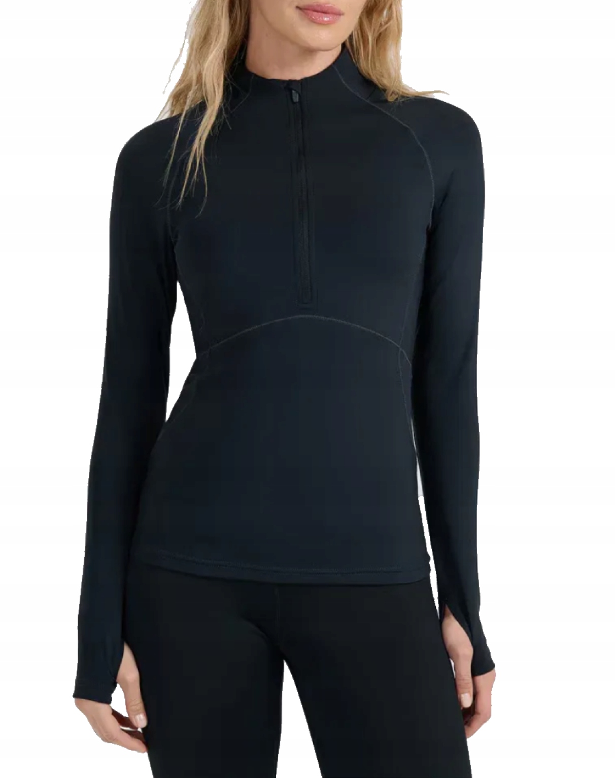 Bielizna Termiczna Ocieplana 4F Bluza Termoaktywna Na Krótki Zamek UBRUF096