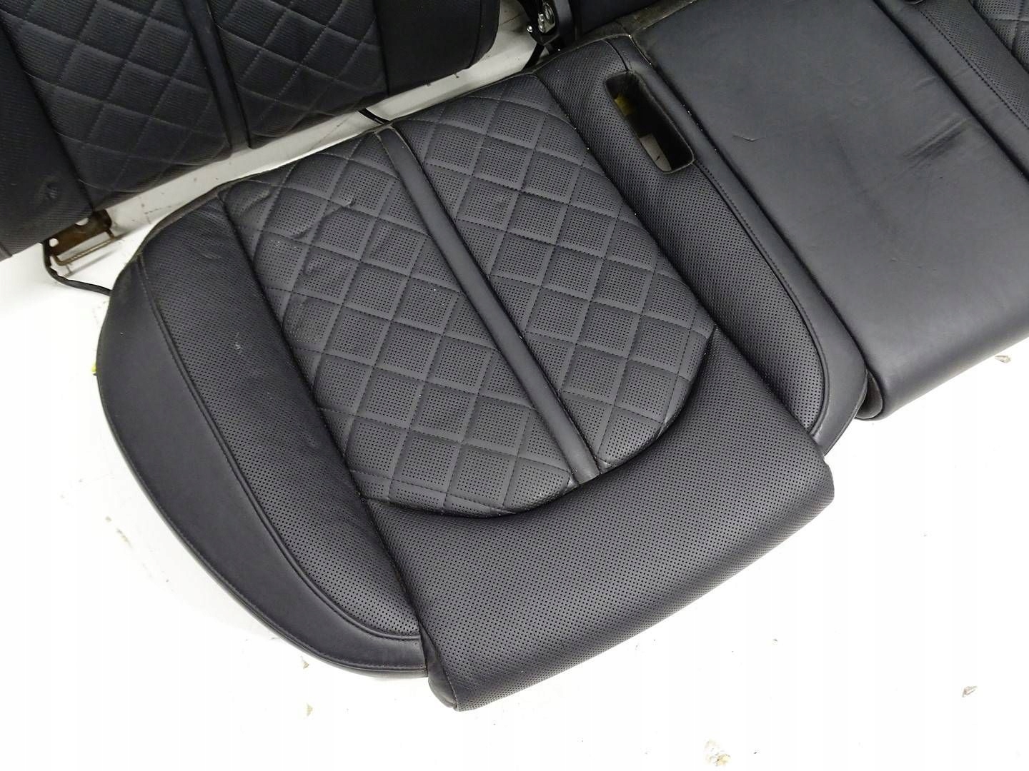 seat rear part rear OPARCIE armrest AUDI A8 S8 D4 ROMBY leather black