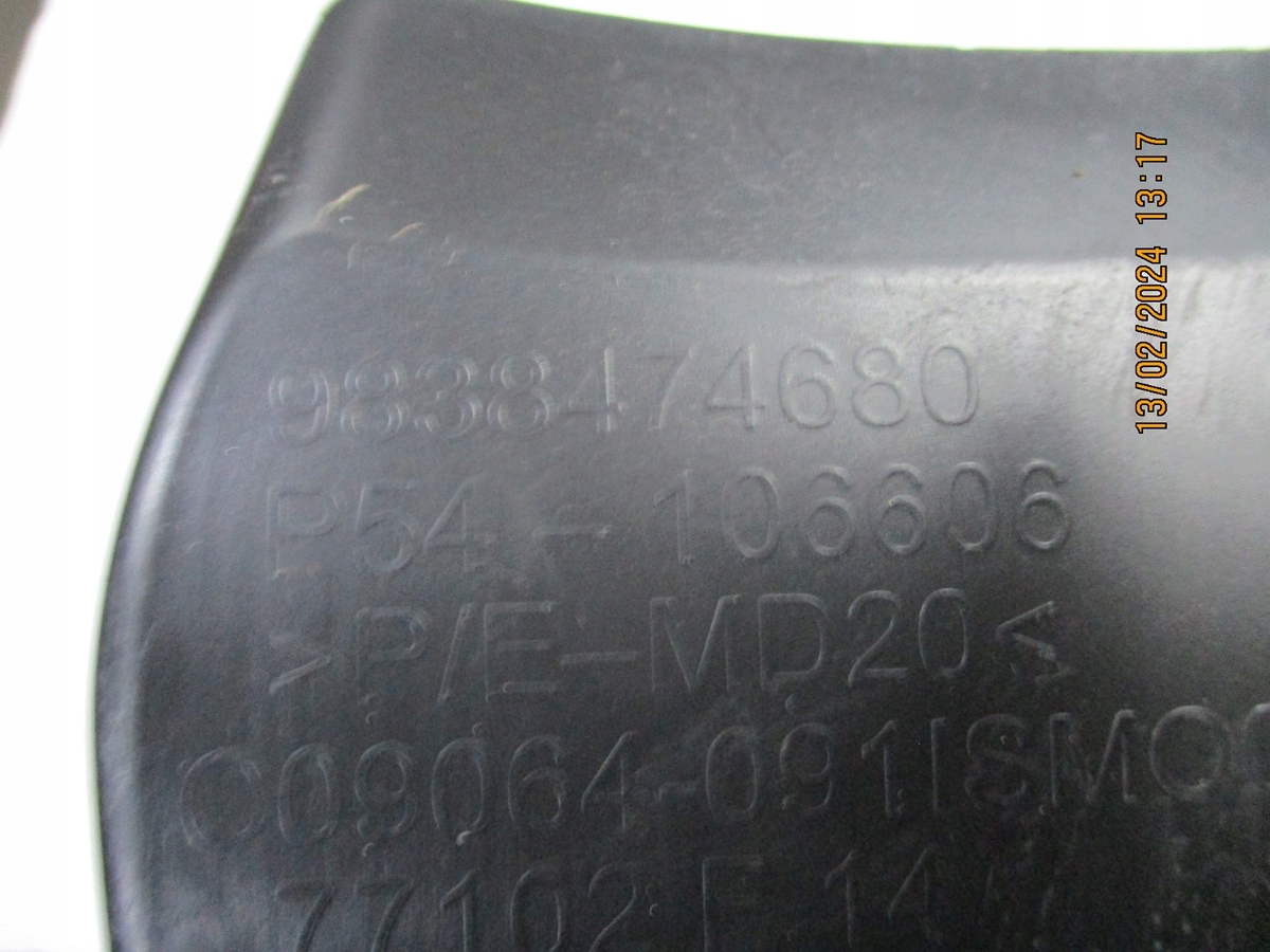 bumper bracket PEUGEOT 308 III T10 9838474480