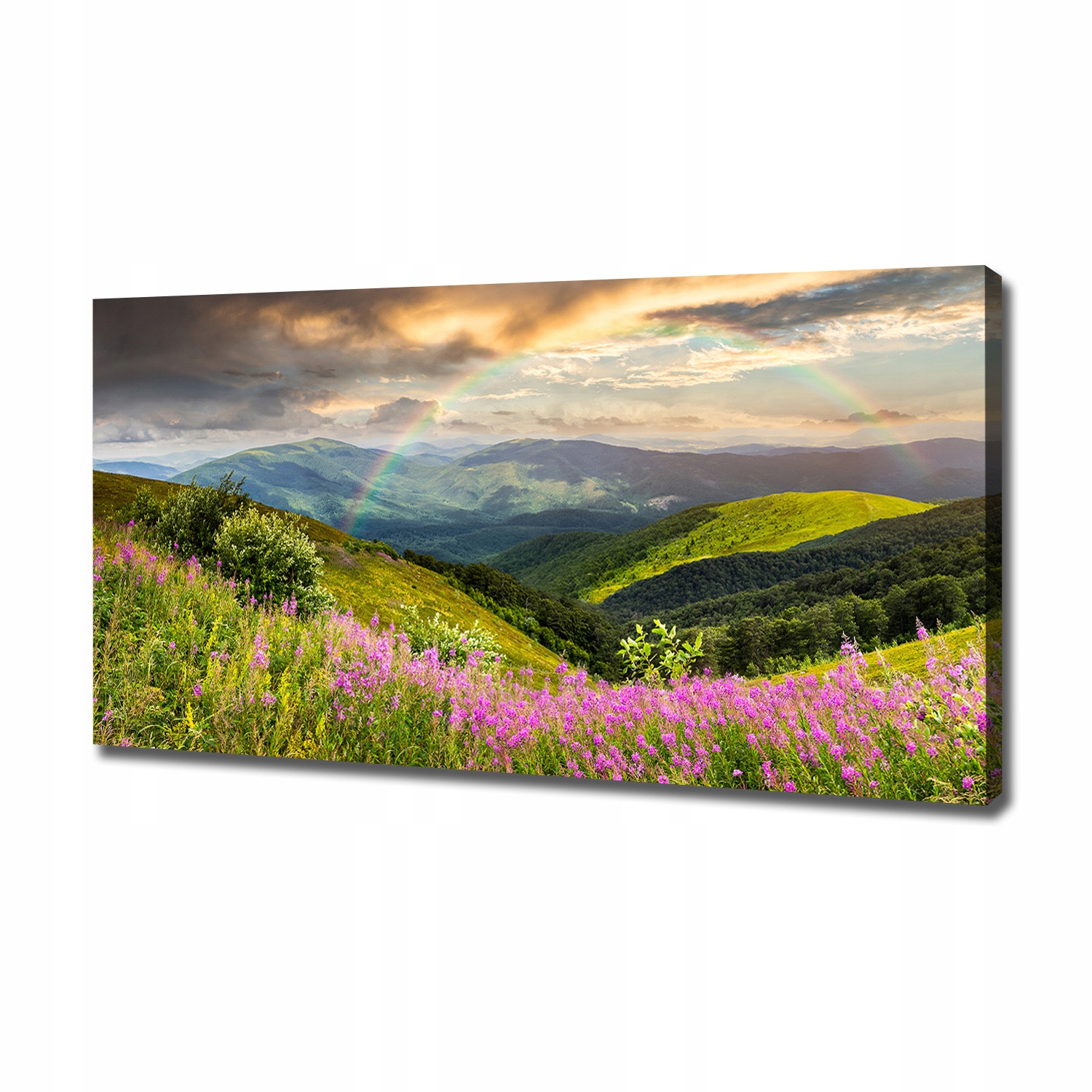 

Foto obraz na płótnie Górski pejzaż 120x60 cm