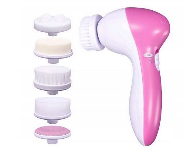 

Szczoteczka Do Mycia Twarzy Peeling 5W1 Masażer